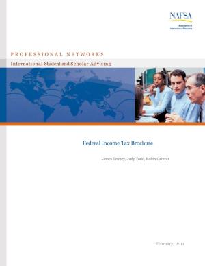 Federal Income Tax Brochure