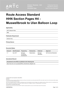 Muswellbrook to Ulan Balloon Loop