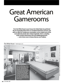 Great American Gamerooms Great American