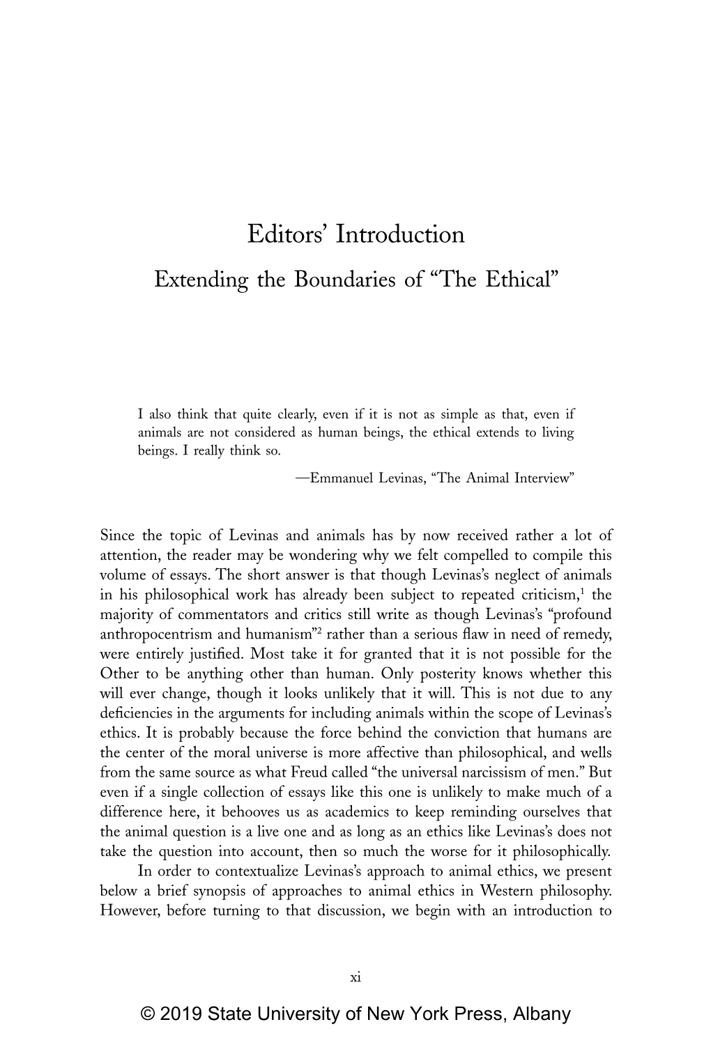 Editors' Introduction