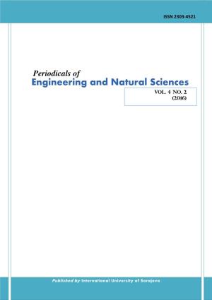 Engineering and Natural Sciences VOL