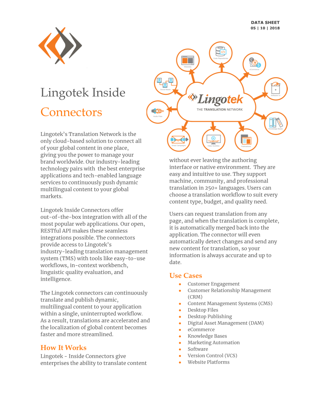 Lingotek Inside Connectors