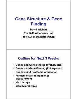 Gene Structure 1