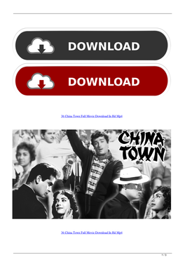 36 China Town Full Movie Download in Hd Mp4