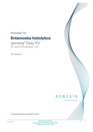 Entamoeba Histolytica Genesig Easy