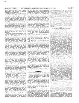 CONGRESSIONAL RECORD—HOUSE, Vol. 153, Pt. 22 31047 Reflect That Pride
