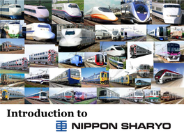 Nippon Sharyo Manufacturing, LLC Project Administration, Procurement, Manufacturing, Quality Control and Warranty Service