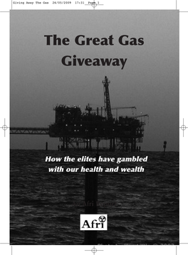 The Great Gas Giveaway