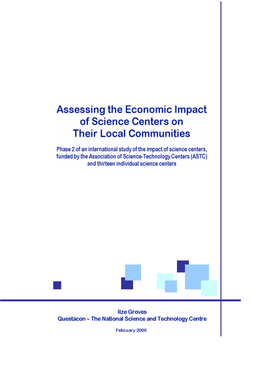 Assessing the Economic Impact of Science Centers on Their Local