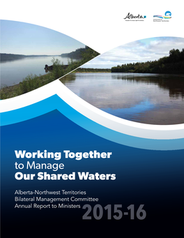 Working Together to Manage Our Shared Waters