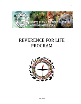 Reverence for Life Program