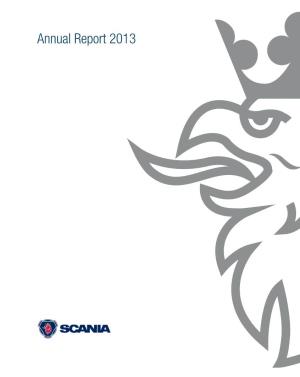 Scania Annual Report 2013