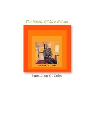 Interaction of Color Interaction of Color Handouts and Exercises Table of Contents