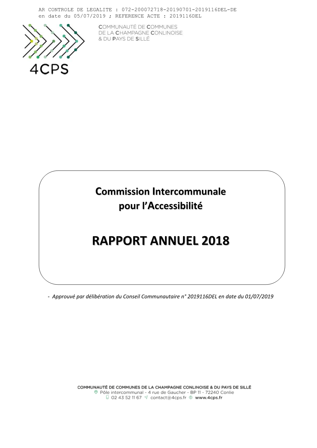 Rapport Annuel CIA 2018