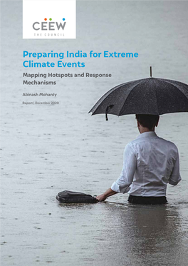 Preparing India for Extreme Climate Events Mapping Hotspots and Response Mechanisms