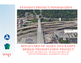 Penndot Project Information Boulevard of Allies And