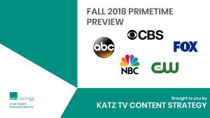 Fall 2018 Network Primetime Preview