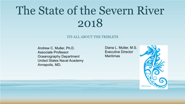 The State of the Severn River 2018