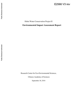 4 Environmental Baseline