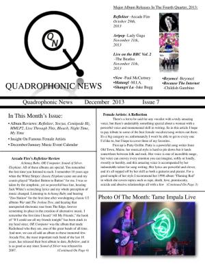Quadrophonic News Issue 7