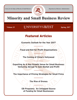Minority and Small Business Review