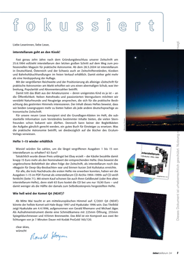 Interstellarum 34 1 Zeitschrift Für Praktische Astronomie