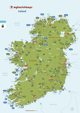 Tourist Map of Ireland