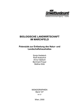 Biologische Landwirtschaft Im Marchfeld