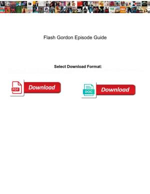 Flash Gordon Episode Guide