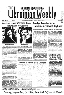The Ukrainian Weekly 1977, No.31
