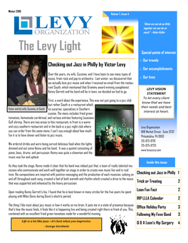 The Levy Light Special Points of Interest