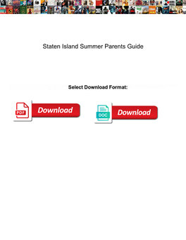 Staten Island Summer Parents Guide
