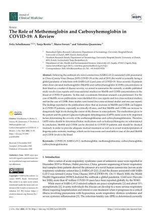 The Role of Methemoglobin and Carboxyhemoglobin in COVID-19: a Review