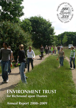ENVIRONMENT TRUST for Richmond Upon Thames