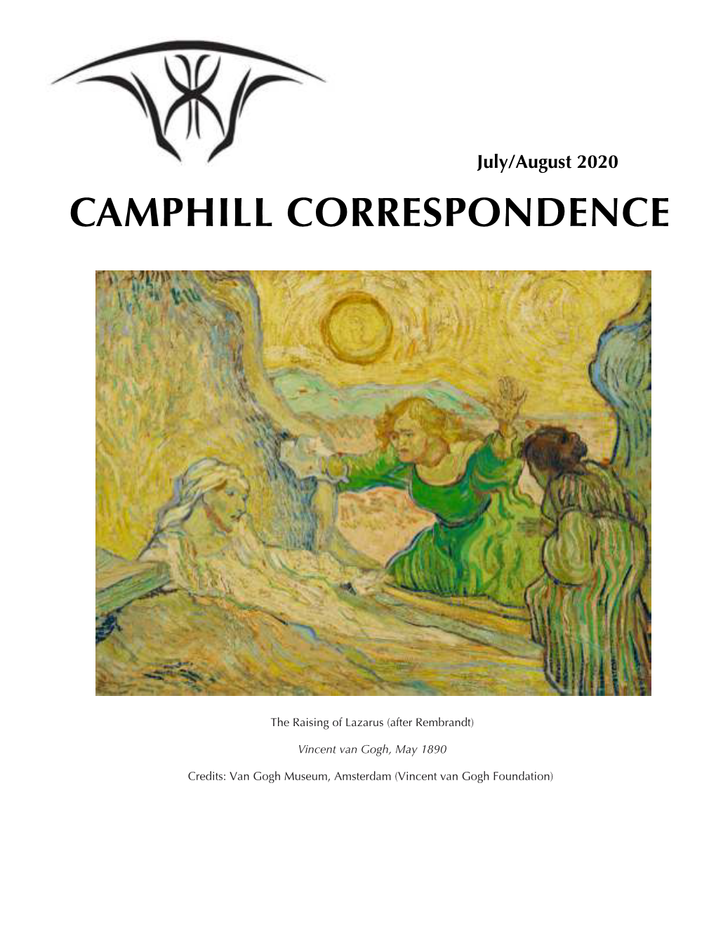 Camphill Correspondence July/August 2020