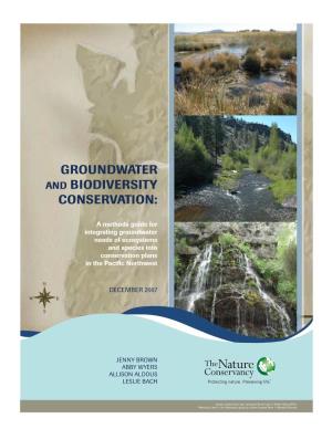 Groundwater and Biodiversity Conservation