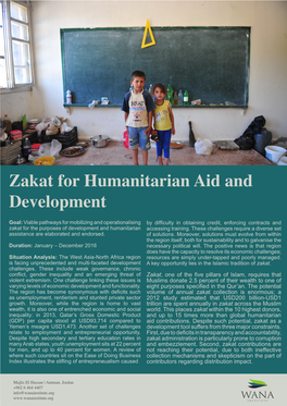 Zakat for Humanitarian Aid and Development