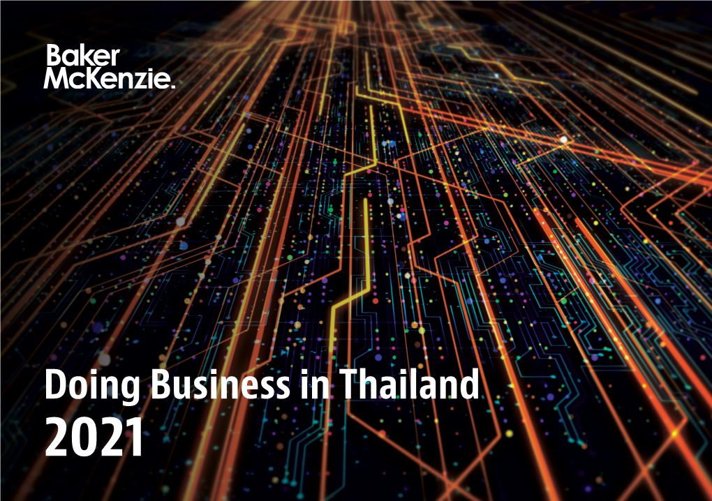 Doing Business in Thailand 2021