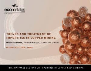 Trends and Treatment of Impurities in Copper Mining（PDF：8.0MB）