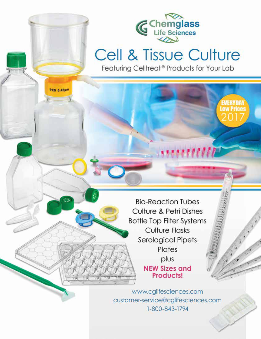CELLTREAT Cell and Tissue Culture Labware