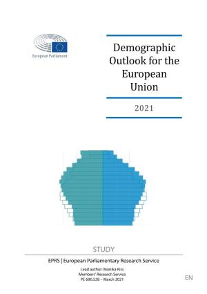 Demographic Outlook for the European Union 2021