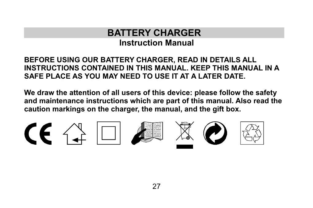 Battery Charger Bc-900