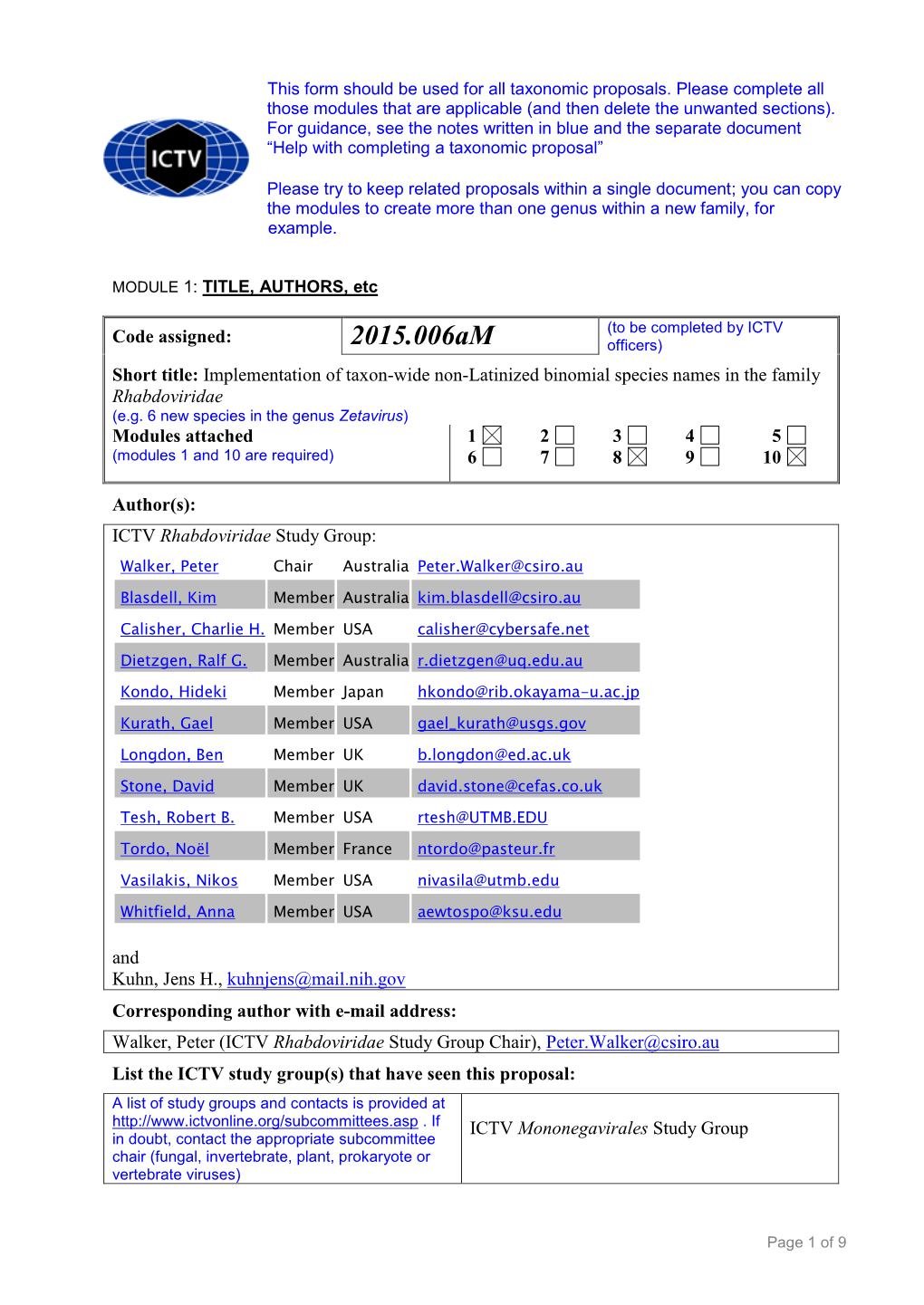 Complete Sections As Applicable