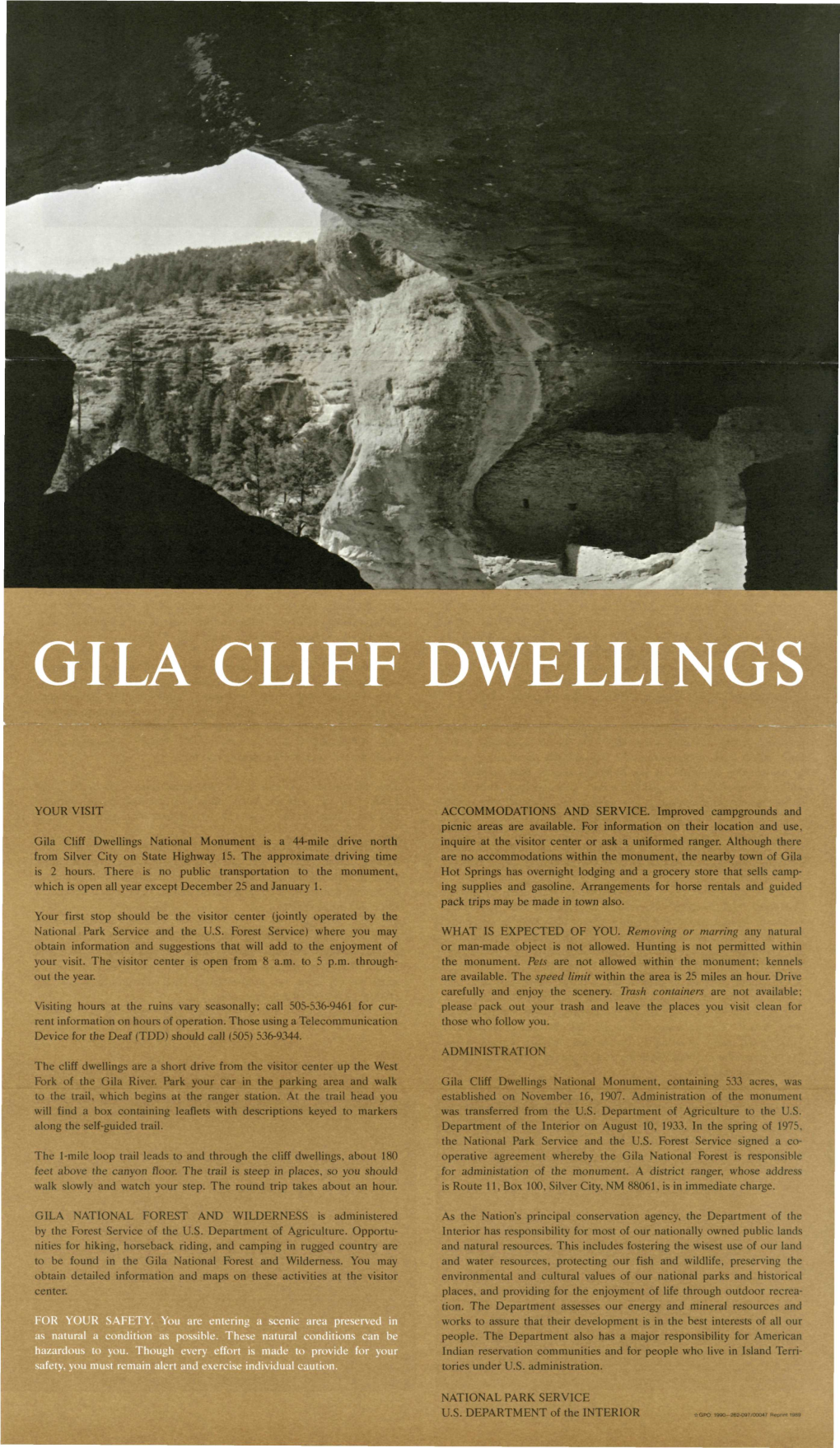 Gila Cliff Dwellings