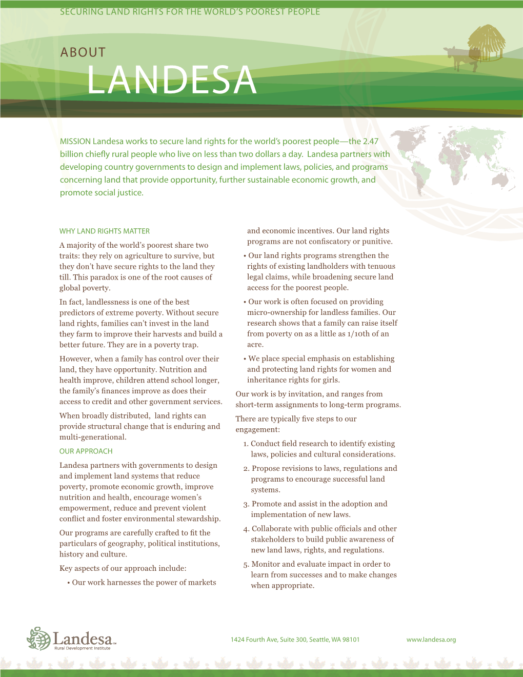 About Landesa
