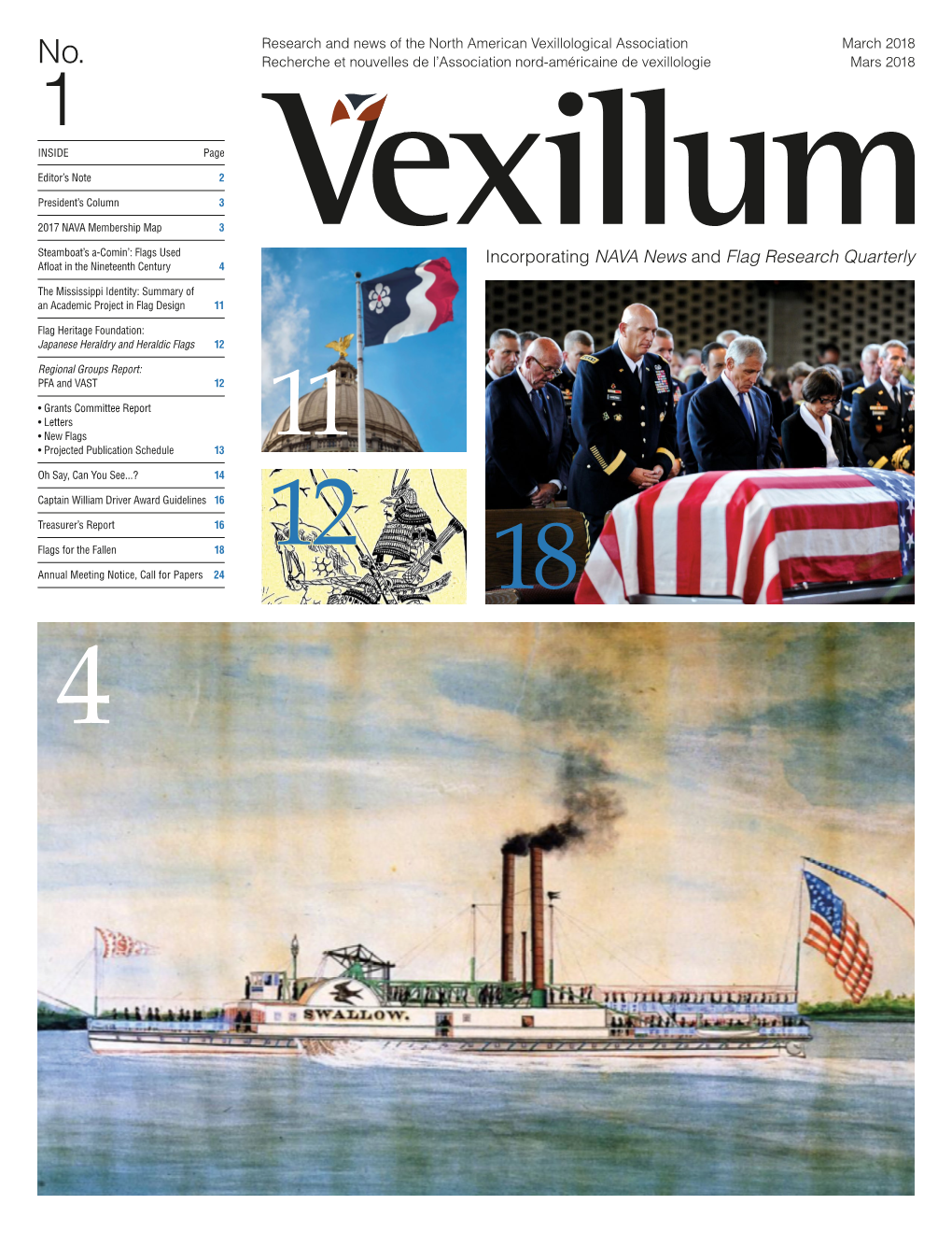 Vexillum, March 2018, No. 1