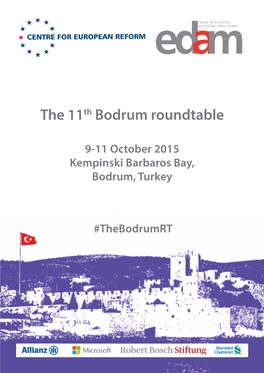 The 11Th Bodrum Roundtable