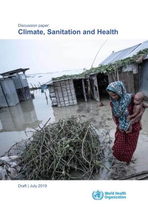 Discussion Paper: Climate, Sanitation and Health