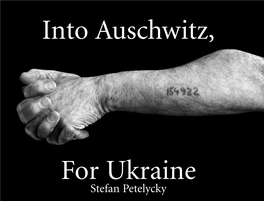 Into Auschwitz, for Ukraine Stefan Petelycky