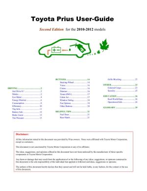 Prius User-Guide (2010+)
